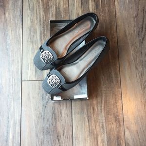 Christian Soriano grey dress shoes